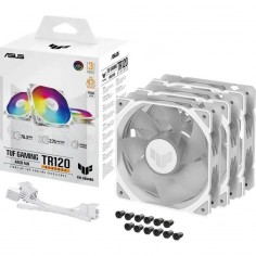 Ventilator ASUS TUF Gaming TR120 ARGB Reverse Fan White - Single Pack 90DA00D3-B09000