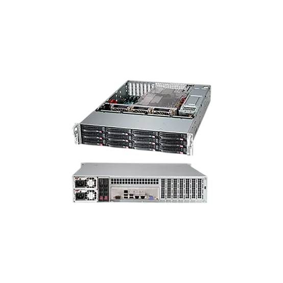 Carcasa Supermicro  CSE-826BAC12-R1K23LPB