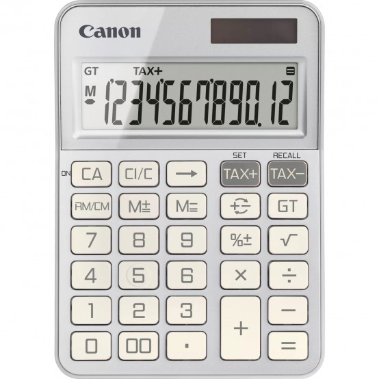 Calculator de birou Canon KS-125KB Silver 6818C003AA