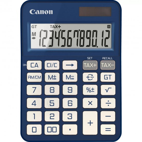 Calculator de birou Canon KS-125KB Blue 6818C004AA