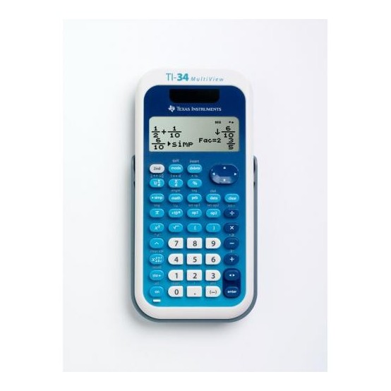 Calculator de birou Texas Instruments TI-34 MultiView Scientific Calculator 34MV/TBL/4E10/A