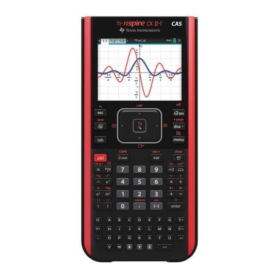 Calculator de birou Texas Instruments TI-Nspire CX II-T CAS Graphing Calculator NSCXCAS2/TBL/5E3/A
