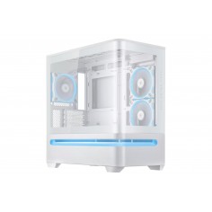 Carcasa ASUS  PRIME AP202 TG ARGB WHITE