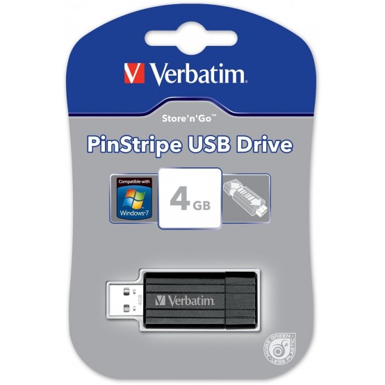 Memorie flash USB Verbatim PinStripe 49061