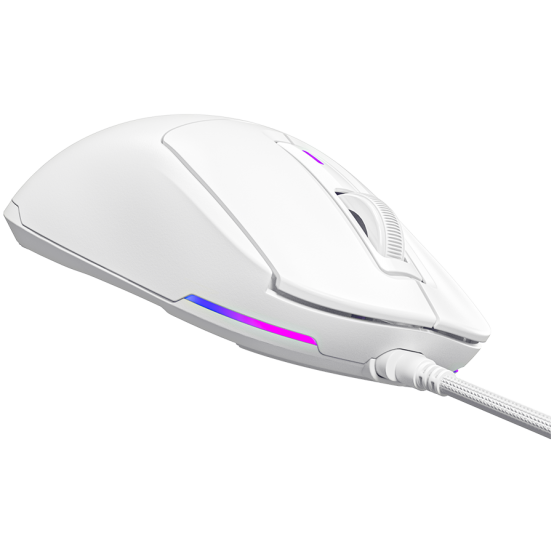 Mouse Lorgar Ultralight Wired Gaming Mouse Advanced MSA10 White LRG-MSA10-WH