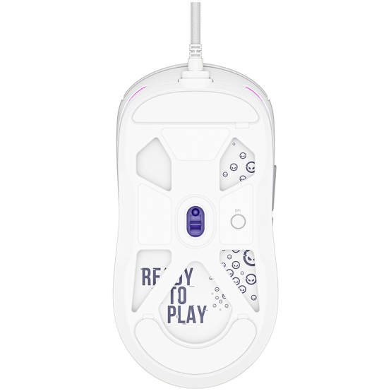 Mouse Lorgar Ultralight Wired Gaming Mouse Advanced MSA10 White LRG-MSA10-WH