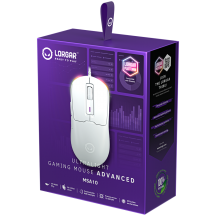 Mouse Lorgar Ultralight Wired Gaming Mouse Advanced MSA10 White LRG-MSA10-WH