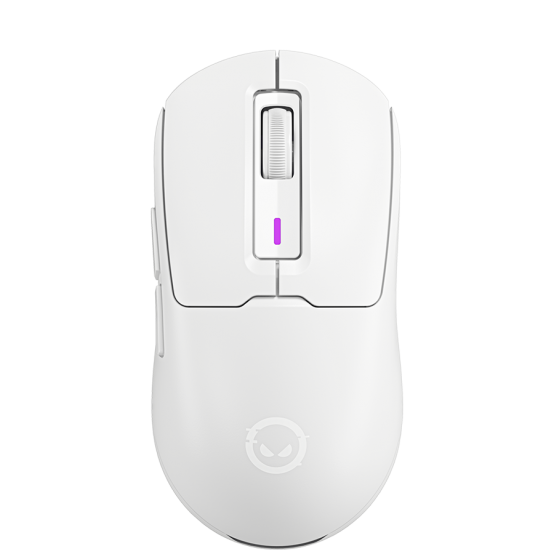 Mouse Lorgar Wireless Gaming Mouse Advanced MSA10W White LRG-MSA10W-WH