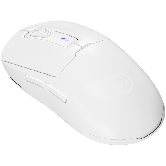 Mouse Lorgar Wireless Gaming Mouse Advanced MSA10W White LRG-MSA10W-WH