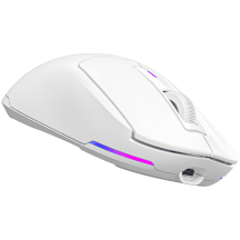 Mouse Lorgar Wireless Gaming Mouse Advanced MSA10W White LRG-MSA10W-WH