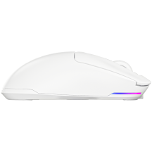 Mouse Lorgar Wireless Gaming Mouse Advanced MSA10W White LRG-MSA10W-WH