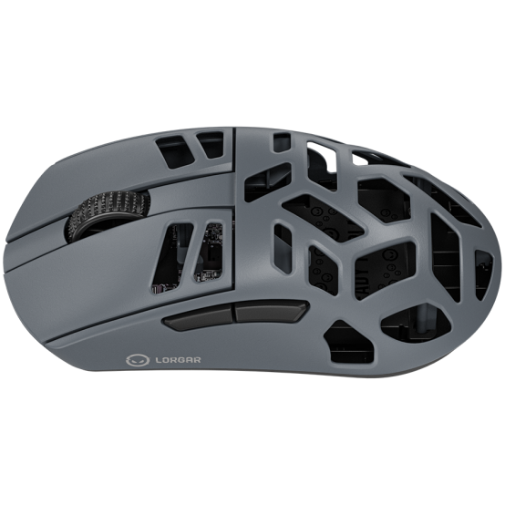 Mouse Lorgar Magnesium Alloy Wireless Gaming Mouse Elite MSE90W Dark Grey LRG-MSE90W-DG
