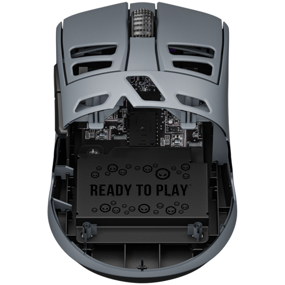Mouse Lorgar Magnesium Alloy Wireless Gaming Mouse Elite MSE90W Dark Grey LRG-MSE90W-DG