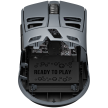 Mouse Lorgar Magnesium Alloy Wireless Gaming Mouse Elite MSE90W Dark Grey LRG-MSE90W-DG