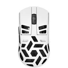 Mouse Lorgar Magnesium Alloy Wireless Gaming Mouse Elite MSE90W White LRG-MSE90W-WH