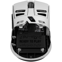 Mouse Lorgar Magnesium Alloy Wireless Gaming Mouse Elite MSE90W White LRG-MSE90W-WH