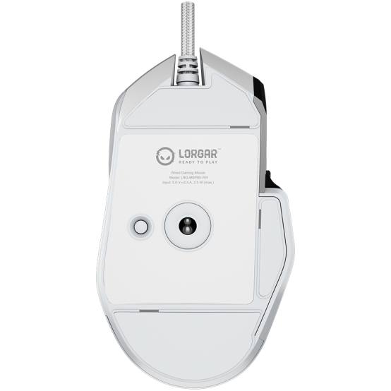 Mouse Lorgar Gaming Mouse Pro MSP80 White LRG-MSP80-WH