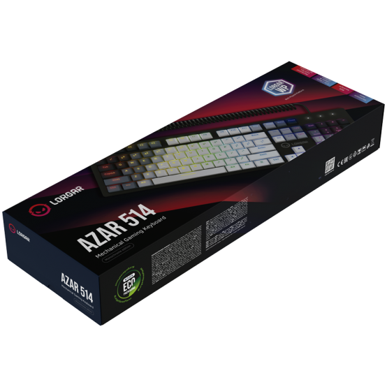 Tastatura Lorgar Azar 514 LRG-GK514W-US