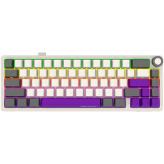 Tastatura Lorgar Wireless 65% Mechanical Gaming Keyboard Pro Beige LRG-KBP70MW-RT-US