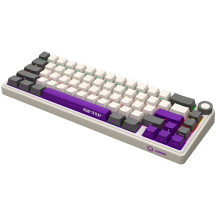 Tastatura Lorgar Wireless 65% Mechanical Gaming Keyboard Pro Beige LRG-KBP70MW-RT-US