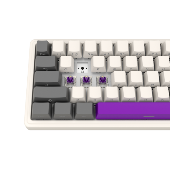 Tastatura Lorgar Wireless 65% Mechanical Gaming Keyboard Pro Beige LRG-KBP70MW-RT-US