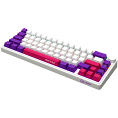 Tastatura Lorgar Wireless 65% Mechanical Gaming Keyboard Pro White LRG-KBP70MW-WH-US 2