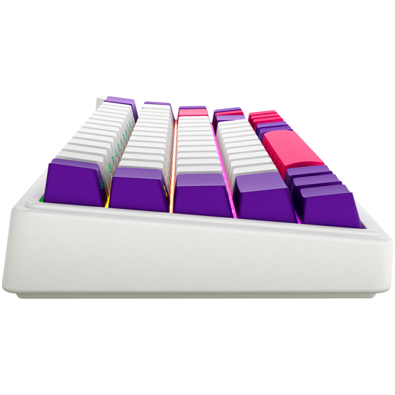 Tastatura Lorgar Wireless 65% Mechanical Gaming Keyboard Pro White LRG-KBP70MW-WH-US