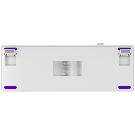Tastatura Lorgar Wireless 65% Mechanical Gaming Keyboard Pro White LRG-KBP70MW-WH-US