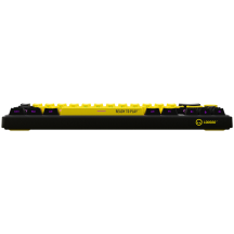 Tastatura Lorgar Wireless 65% Mechanical Gaming Keyboard Pro Black/Yellow LRG-KBP70MW-YL-US