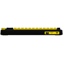 Tastatura Lorgar Wireless 65% Mechanical Gaming Keyboard Pro Black/Yellow LRG-KBP70MW-YL-US