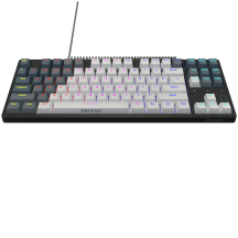 Tastatura Lorgar Wired RGB Mechanical Gaming Keyboard White LRG-GK514TKL-WH-US