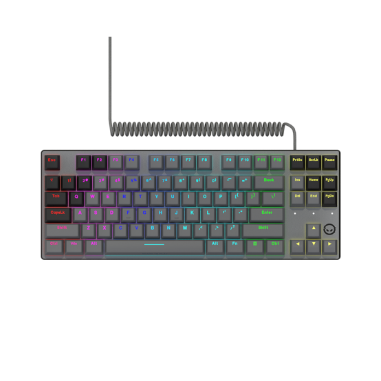 Tastatura Lorgar Wired RGB Mechanical Gaming Keyboard Black LRG-GK514TKL-BK-US