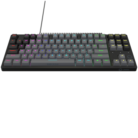 Tastatura Lorgar Wired RGB Mechanical Gaming Keyboard Black LRG-GK514TKL-BK-US