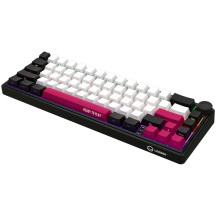 Tastatura Lorgar Wireless 65% Mechanical Gaming Keyboard Pro Black/Red LRG-KBP70MW-BK-US