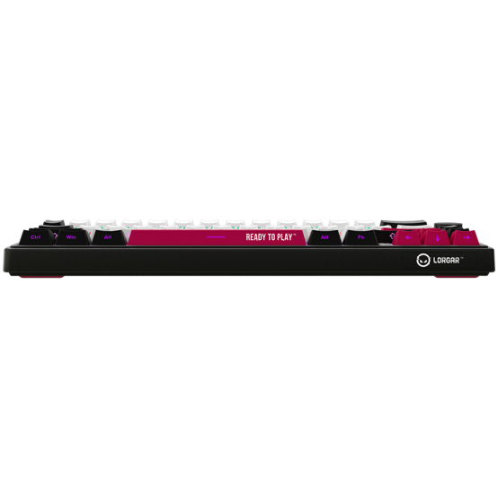 Tastatura Lorgar Wireless 65% Mechanical Gaming Keyboard Pro Black/Red LRG-KBP70MW-BK-US