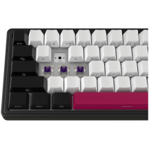 Tastatura Lorgar Wireless 65% Mechanical Gaming Keyboard Pro Black/Red LRG-KBP70MW-BK-US