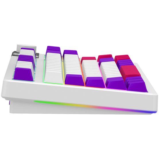 Tastatura Lorgar Wireless TKL Mechanical Gaming Keyboard Pro White LRG-KBP70TKLW-WH-US