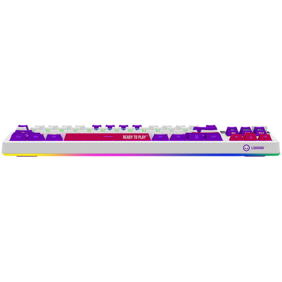 Tastatura Lorgar Wireless TKL Mechanical Gaming Keyboard Pro White LRG-KBP70TKLW-WH-US