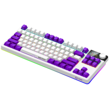 Tastatura Lorgar Wireless TKL Mechanical Gaming Keyboard Pro White LRG-KBP70TKLW-WH-US