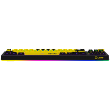 Tastatura Lorgar Wireless TKL Mechanical Gaming Keyboard Pro Black/Yellow LRG-KBP70TKLW-YL-US