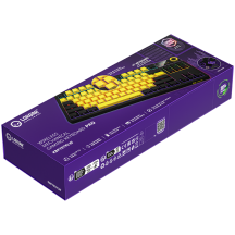 Tastatura Lorgar Wireless TKL Mechanical Gaming Keyboard Pro Black/Yellow LRG-KBP70TKLW-YL-US