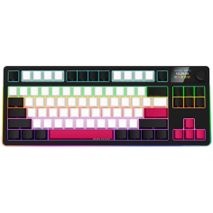 Tastatura Lorgar Wireless TKL Mechanical Gaming Keyboard Pro Black/Red LRG-KBP70TKLW-BK-US