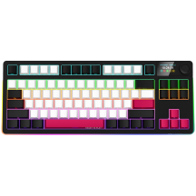 Tastatura Lorgar Wireless TKL Mechanical Gaming Keyboard Pro Black/Red LRG-KBP70TKLW-BK-US