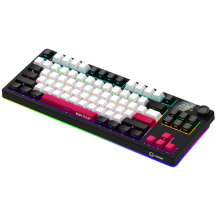 Tastatura Lorgar Wireless TKL Mechanical Gaming Keyboard Pro Black/Red LRG-KBP70TKLW-BK-US