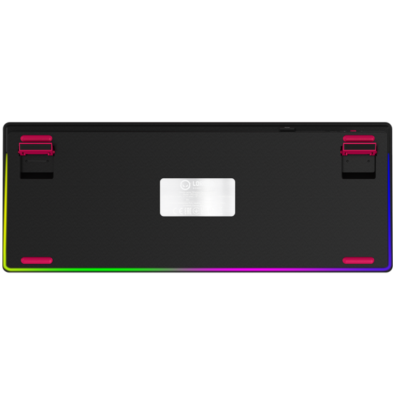 Tastatura Lorgar Wireless TKL Mechanical Gaming Keyboard Pro Black/Red LRG-KBP70TKLW-BK-US