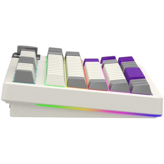 Tastatura Lorgar Wireless TKL Mechanical Gaming Keyboard Pro Beige LRG-KBP70TKLW-RT-US