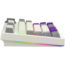 Tastatura Lorgar Wireless TKL Mechanical Gaming Keyboard Pro Beige LRG-KBP70TKLW-RT-US