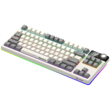Tastatura Lorgar Wireless TKL Mechanical Gaming Keyboard Pro Beige LRG-KBP70TKLW-RT-US