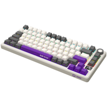 Tastatura Lorgar Wireless 75% Mechanical Gaming Keyboard Pro Beige LRG-KBP7075W-RT-US