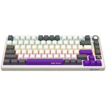 Tastatura Lorgar Wireless 75% Mechanical Gaming Keyboard Pro Beige LRG-KBP7075W-RT-US